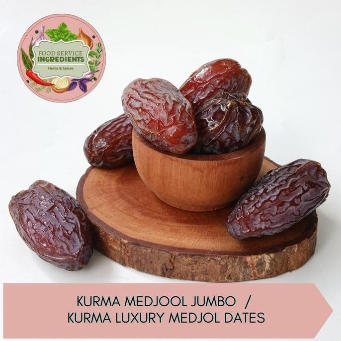 

langsung order saja] Kurma Medjool Jumbo 500gr / Kurma Luxury Medjol Dates