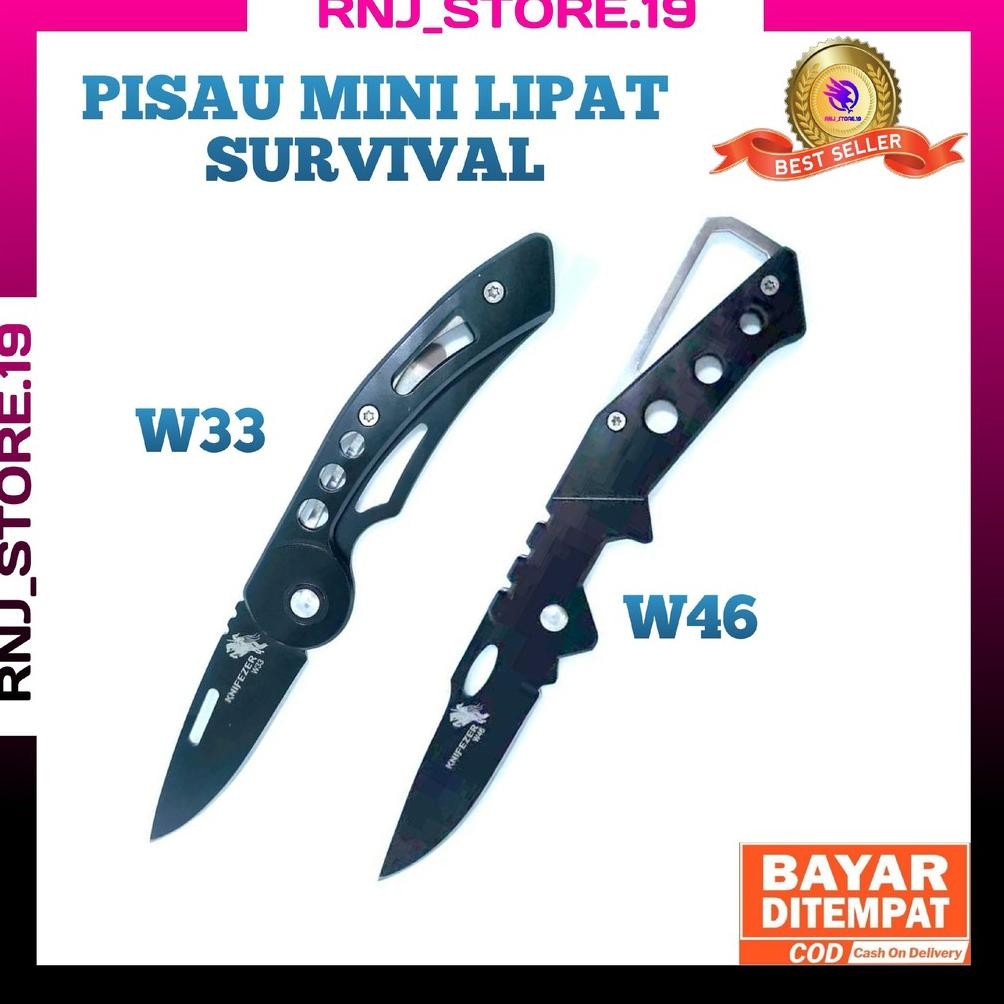 Pisau Mini Lipat Portable/Pisau Survival/Pisau Mini/Pisau Lipat/Pisau Portable