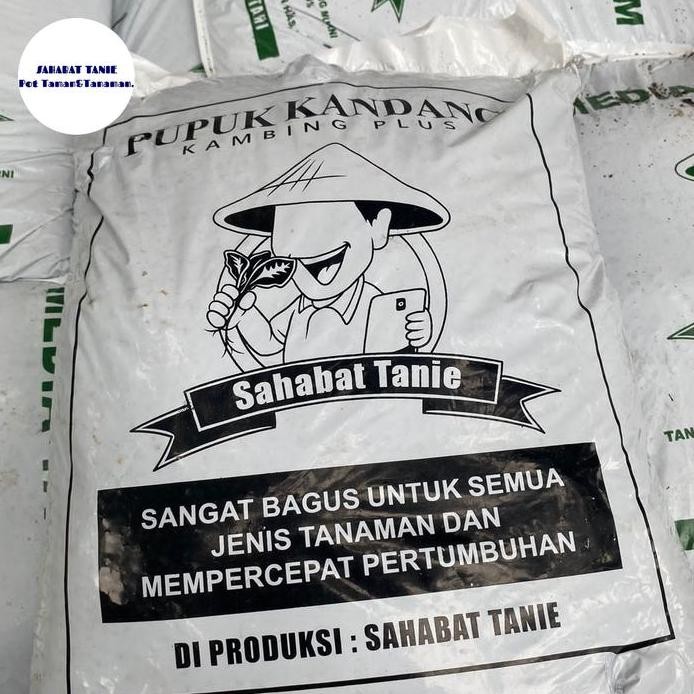 

Terlaris Pupuk Kandang Plus 10Kg - Pupuk Kambing Mahkota 10Kg