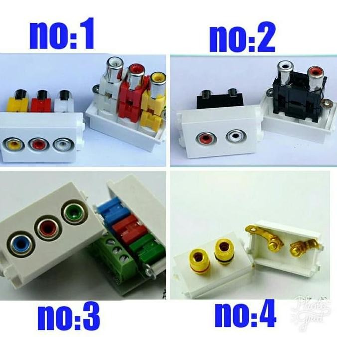 Promo Soket RCA audio COD