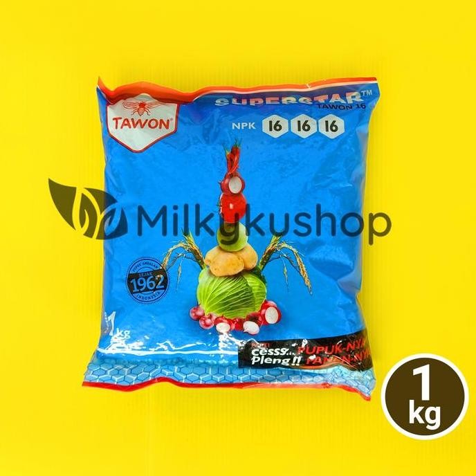 

Terlaris Pupuk Tawon Npk 16 16 16 Berat 1 Kg Kemasan Pabrik