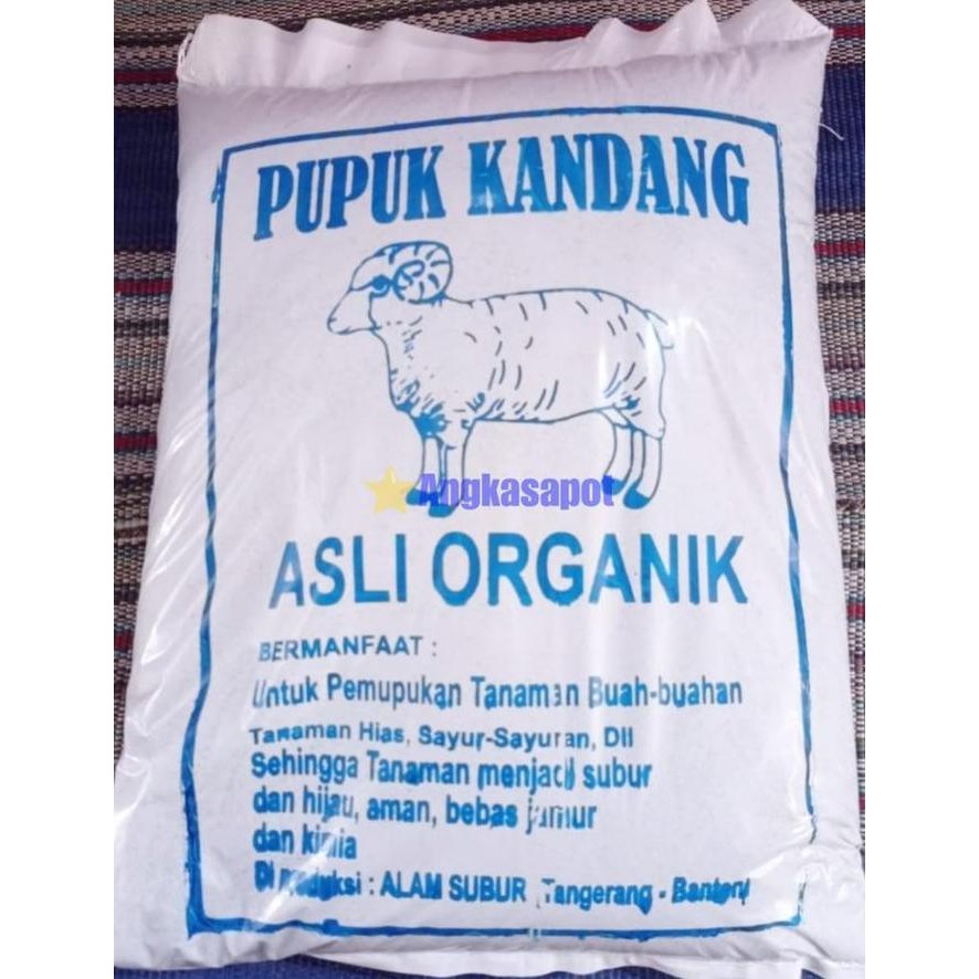 

Terlaris Selain Gosend Pupuk Kandang Kambing Halus Alam Subur Karung