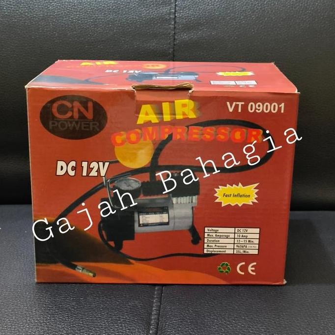 KOMPRESOR MINI DC 12V AIR COMPRESSOR MINI DC 12 VOLT ALAT POMPA BAN