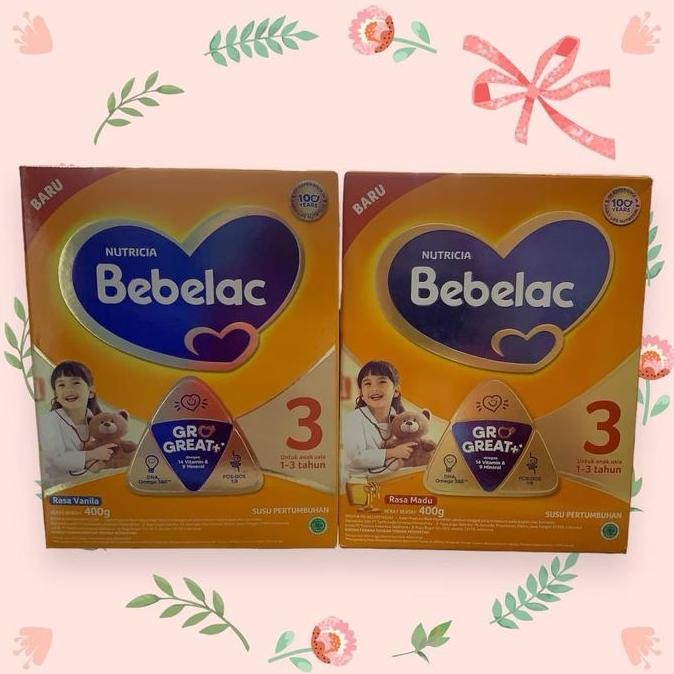 

BARU BEBELAC 3 VANILLA MADU 400GR