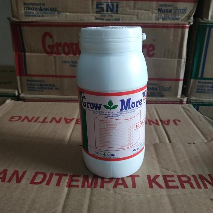 

Terlaris Pupuk Growmore 10 55 10 Npk Vitamin Bunga Daun Buah Botol 454Gram