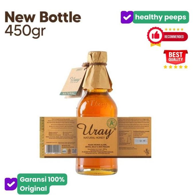 

BARU MADU URAY - RAW HONEY - MADU ASLI ORIGINAL HUTAN NUSANTARA MURNI ENAK SEHAT 450 GR 330 ML