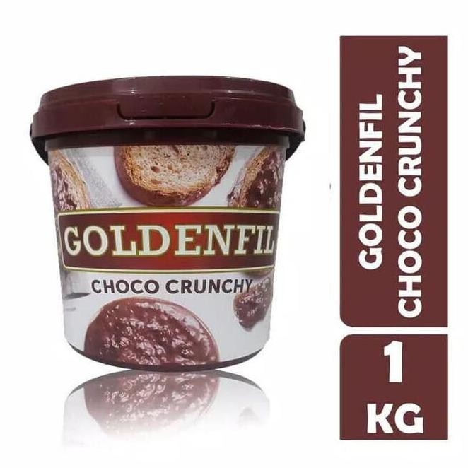 Baru Goldenfill Selai Coklat Choco Crunchy 1 Kg