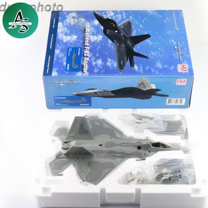 F-22A Raptor 1:72 Diecast Model - Hobby Master HM-HA2827