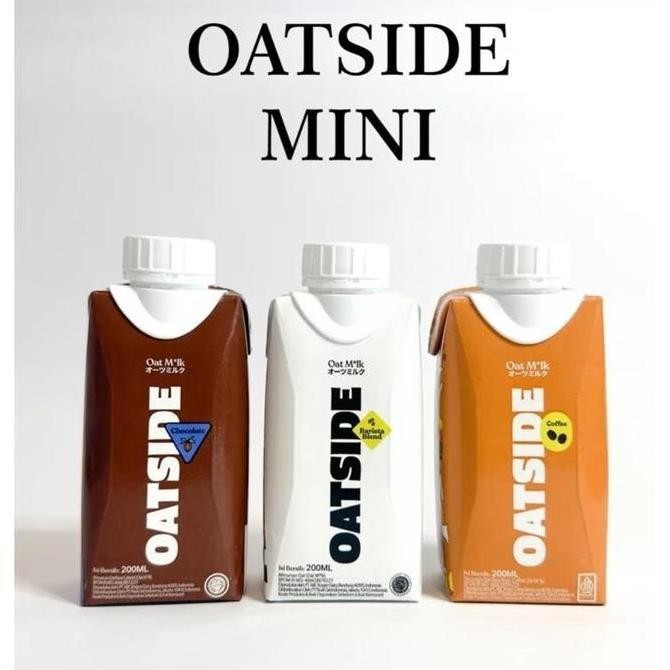 

Baru Oatside Mini Oat Milk 200Ml - Susu Oat Gandum Lactose Free