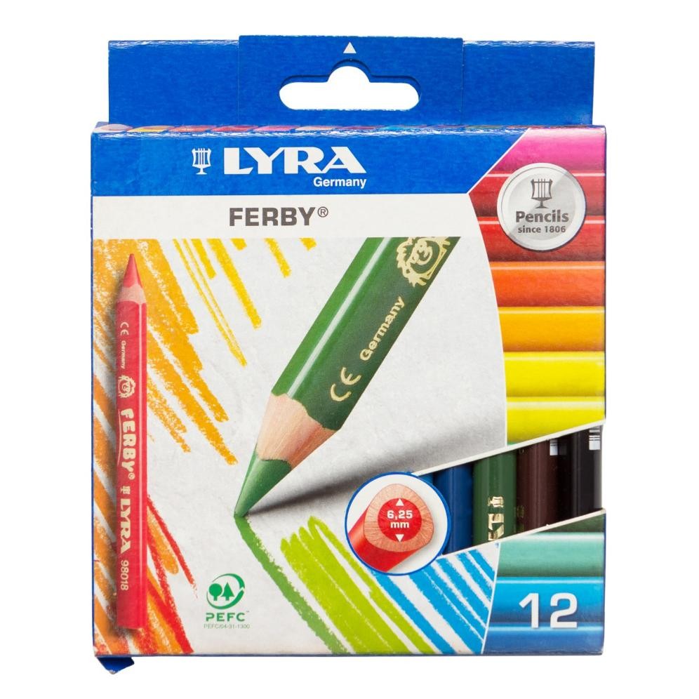 

Terlaris Lyra Ferby Color Pencil Cardbox 12 Colors Murah