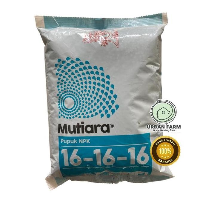 

Terlaris Pupuk Npk Mutiara 16 16 16 Meroke (Kemasan Pabrik 1Kg)
