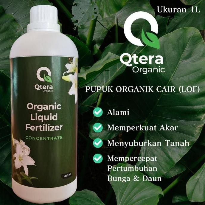 

Terlaris Qterabio Liquid Organic Fertilizer Pupuk Organik Cair Tanaman Hias Npk