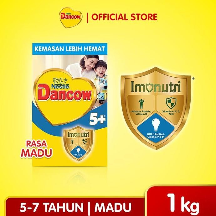 

BARU NESTL DANCOW 5+ MADU SUSU ANAK 5-12 TAHUN BOX 1KG