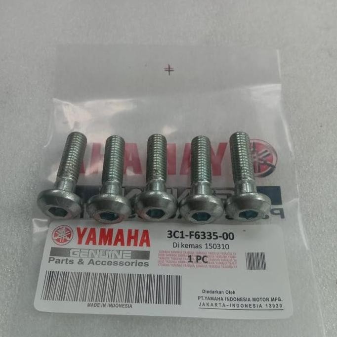Baut Piringan Cakram Depan Yamaha Vixion Lama Vixion New Set 4Pcs Termurah