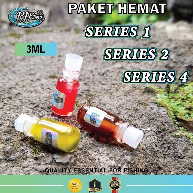 Essen Paket Hemat S1 S2 dan S4 Kemasan 3ml oplosan anti boncos super neter
