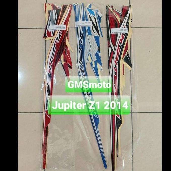 Promo Striping motor Jupiter Z1 2014 / Stiker body Jupiter Z1 2014 COD
