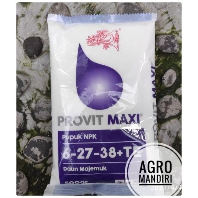 

Terlaris Pupuk Meroke Npk Provit Maxi 500 Gram Kemasan Pabrik