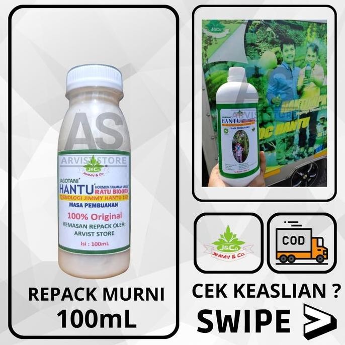 

Terlaris Pupuk Hormon Jimmy Hantu Npk Jagotani Ratu Biogen Tutup Putih Masa Pembuahan Kemasan Repack 100Ml Original
