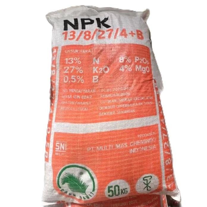 

Terlaris Pupuk Npk 13.8.27.4 50Kg Asli - Original