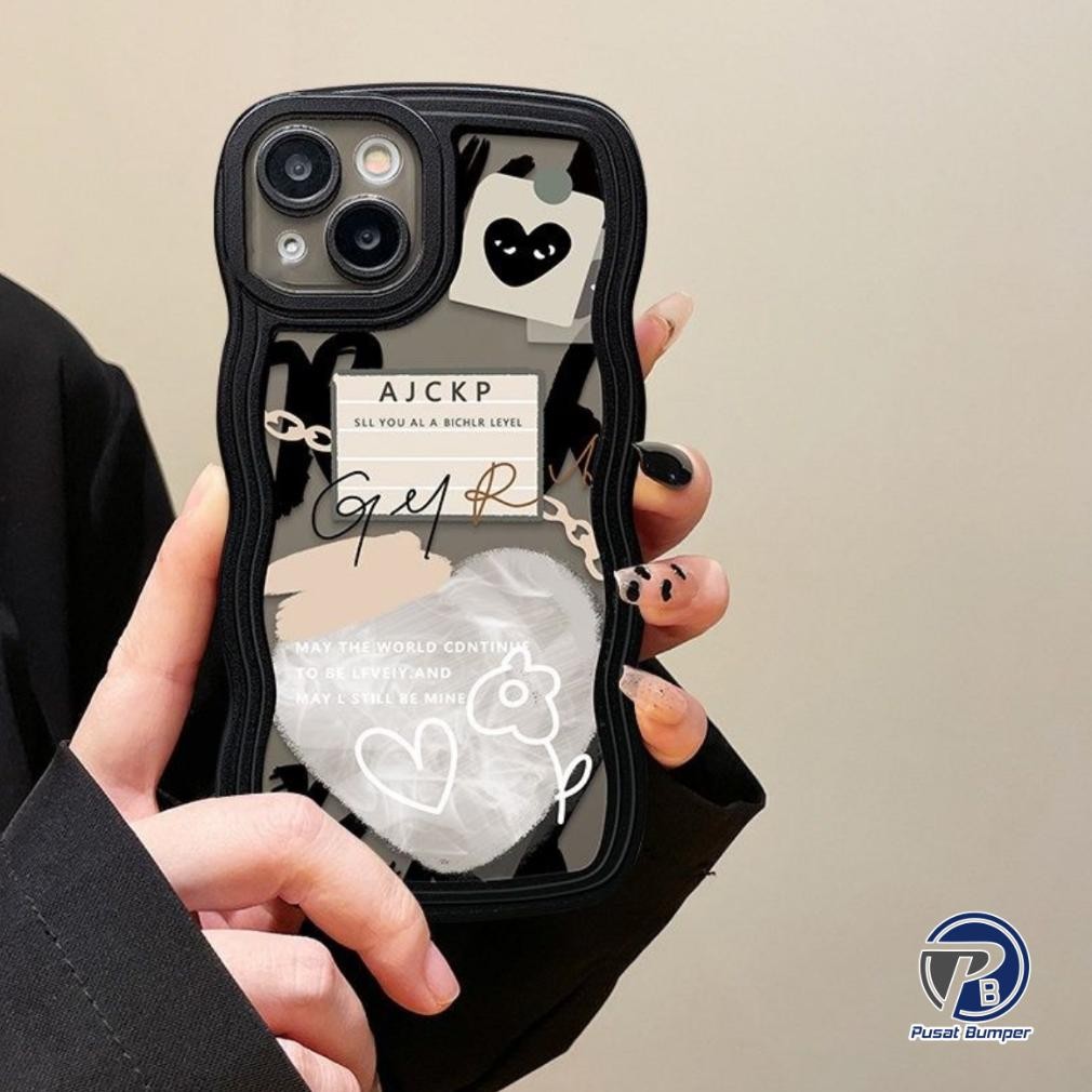 Paling Murah Rq-56 Ss813 Softcase Grafiti Love For Vivo Y27S Y17S Y27 Y36 S16E V27E V27 Pro Y02 Y12 