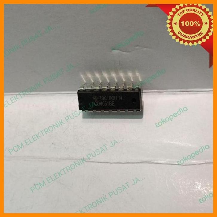 [PEP] 2298 IC TTL CMOS CD4051BE CD4051 BE CD 4051BE CD 4051 DIP