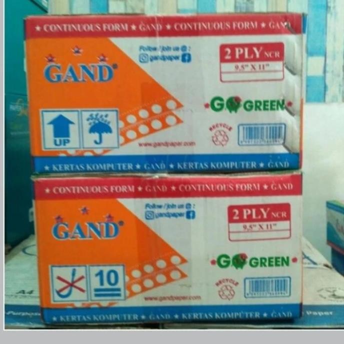 

kertas continuous form 2 ply 9.5 x 11 warna promo murah