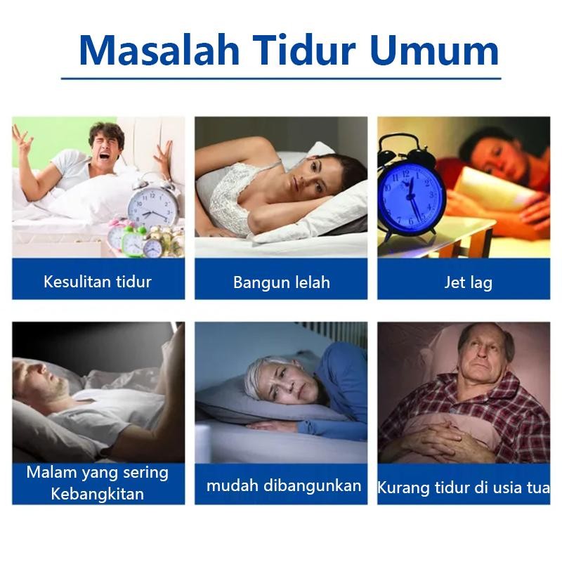 Semprotan Tidur Sleep Spray Tidur Nyenyak Deep Sleep Pillow Spray Insomnia Spray Bantu Tidur Obat Ti