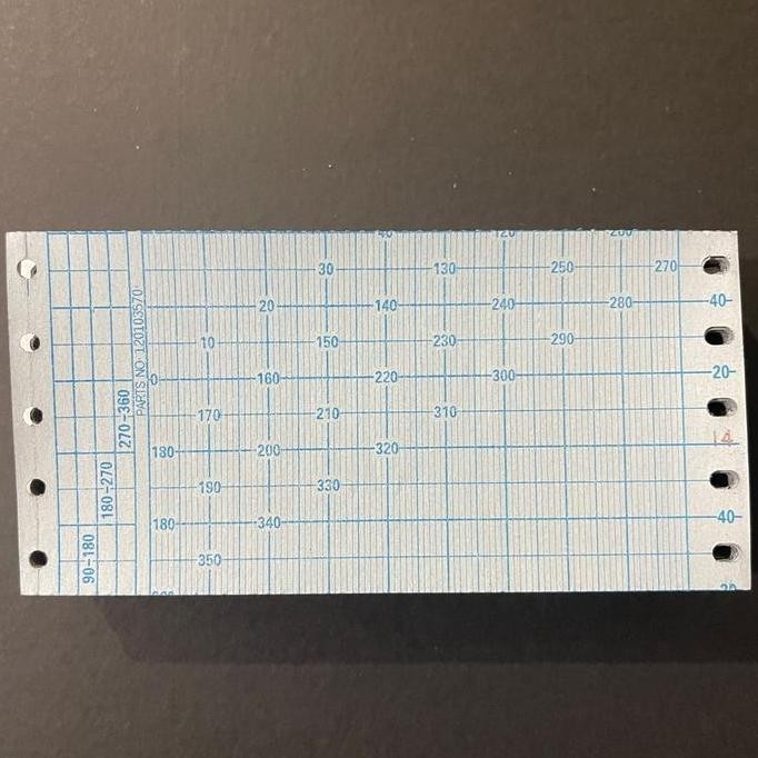 

COURSE RECORDER PAPER TOKIMEC CR1, CR4