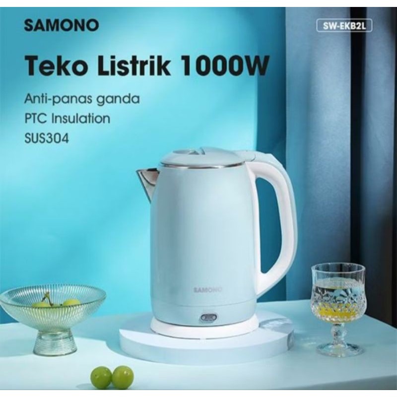 Teko Listrik Kettle 2 Liter Samono