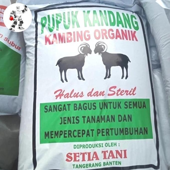 

Terlaris Pupuk Kandang Kambing 6Kg Organik Pak Tani