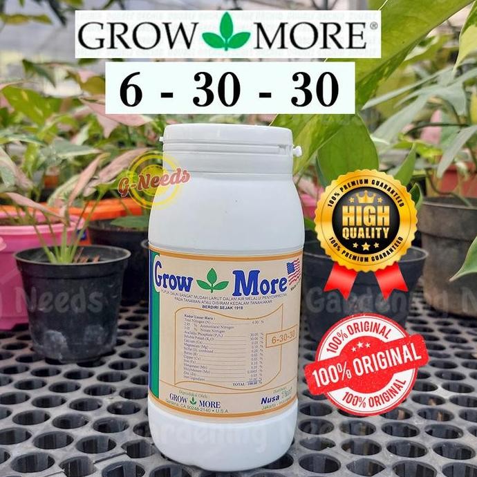 

Terlaris Pupuk Grow More 6-30-30 Npk 454Gr (Growmore)