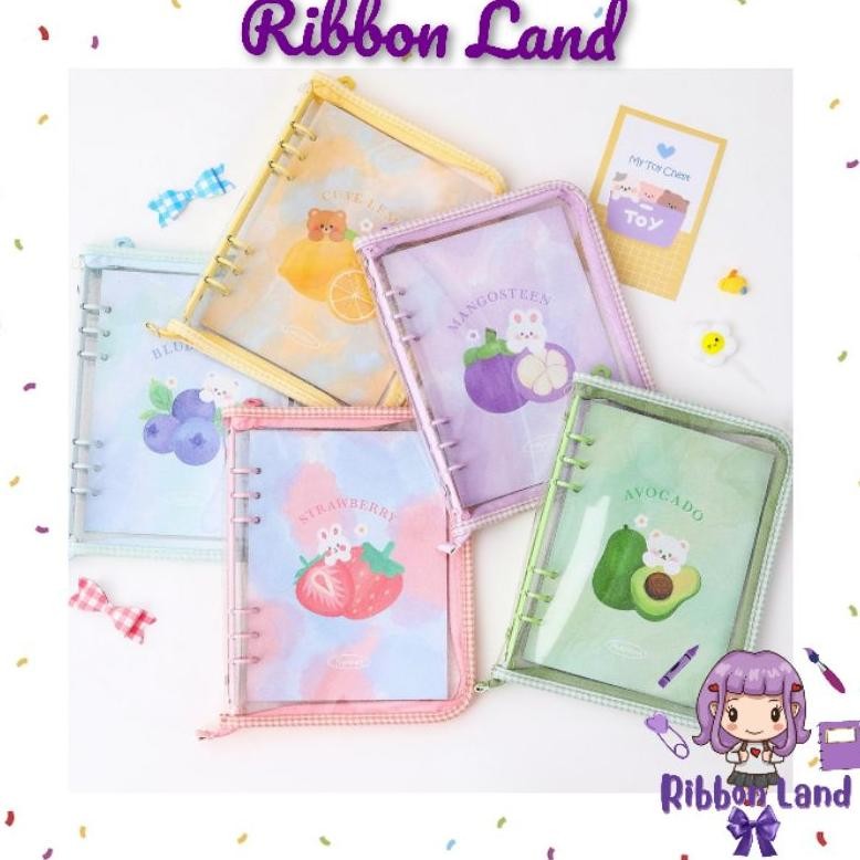 

Ready A5 Binder Deluxe Resleting Seri Fullcolour Liss Kotak Cover Glitter 6 Ring