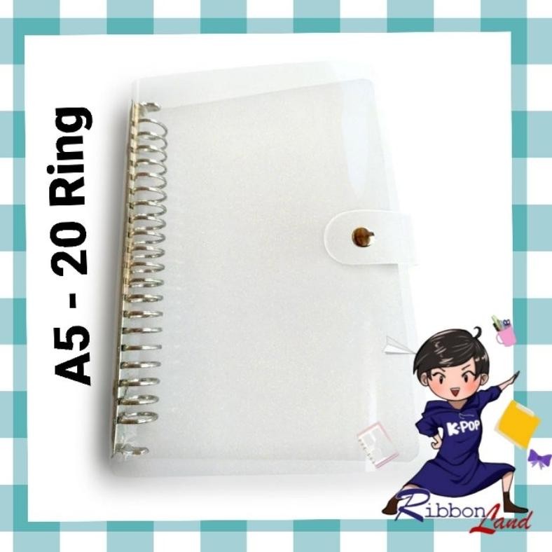 

Ready 20 Ring - Cover Pvc Binder Ukuran A5