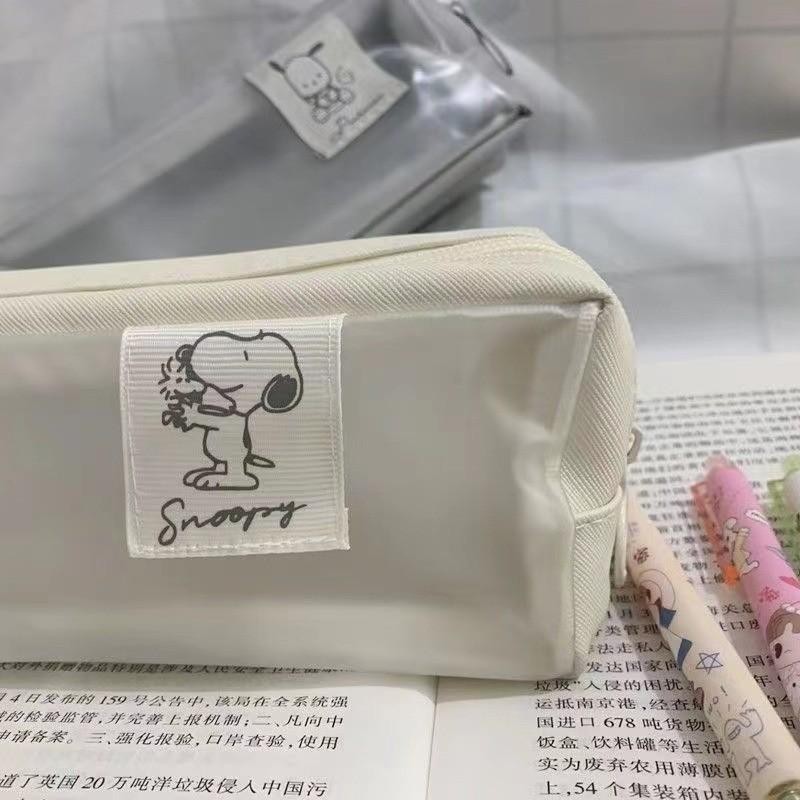 

SutangSnoopy Cute Large Capacity Pencil Case Kotak Pensil Make Up Tas Pencil Pouch