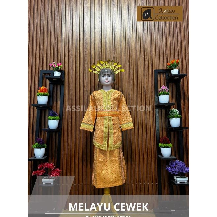 Promo Baju Adat Anak Melayu Satuan (Laki/Cewek) Pakaian Aksesoris