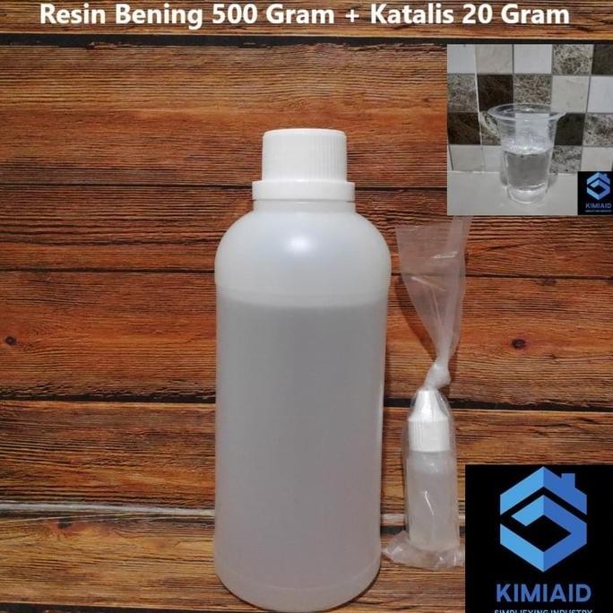 

Promo Resin Bening 500Gr + Katalis 20 Gram - Resin Murah - Kerajinan Tangan COD