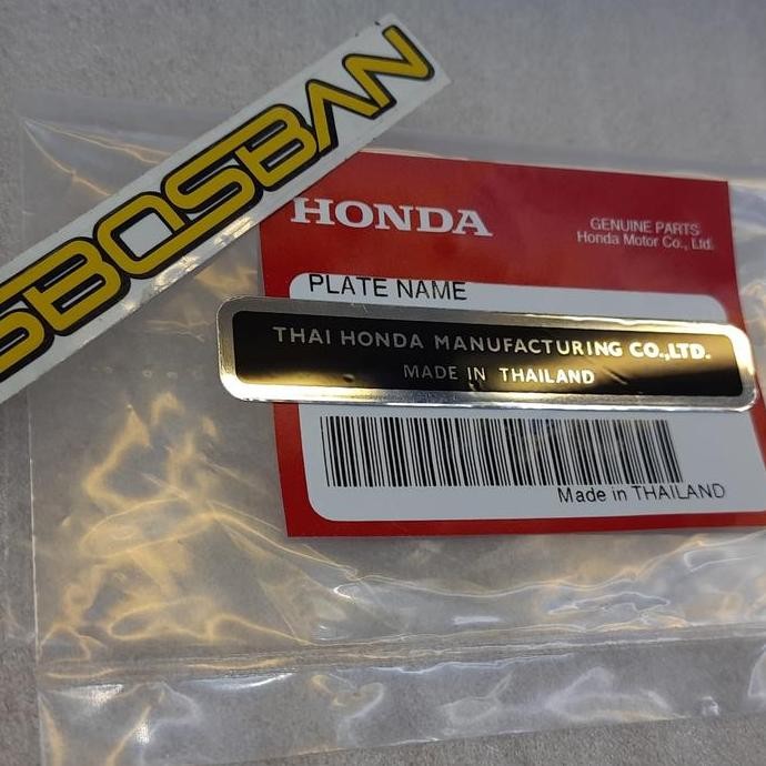 

Promo Stiker Plate Name COD