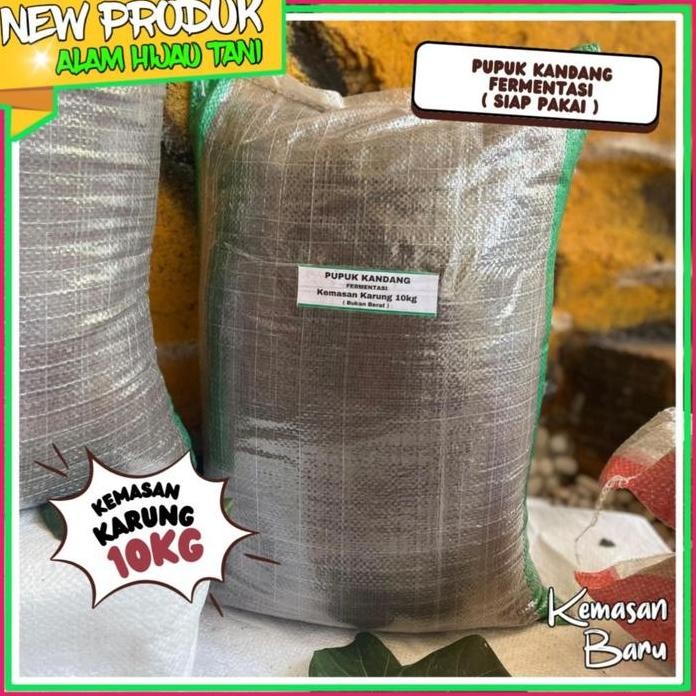 

Terlaris Aht - 1 Karung Pupuk Kandang Fermentasi Siap Pakai - Karung 10 Cocok Untuk Segala Jenis Tanaman