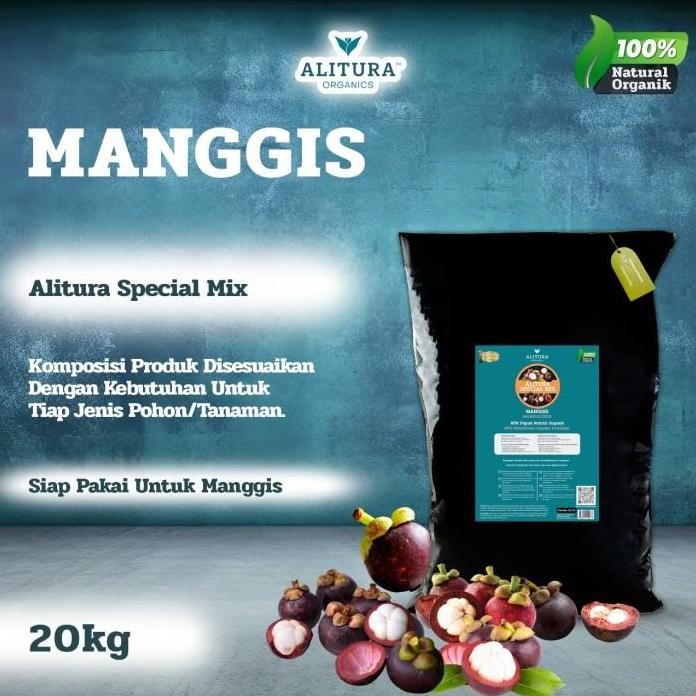 

Terlaris Alitura Pupuk Nutrisi Organik Buah Manggis Npk 100% Organic 20Kg Special Mix