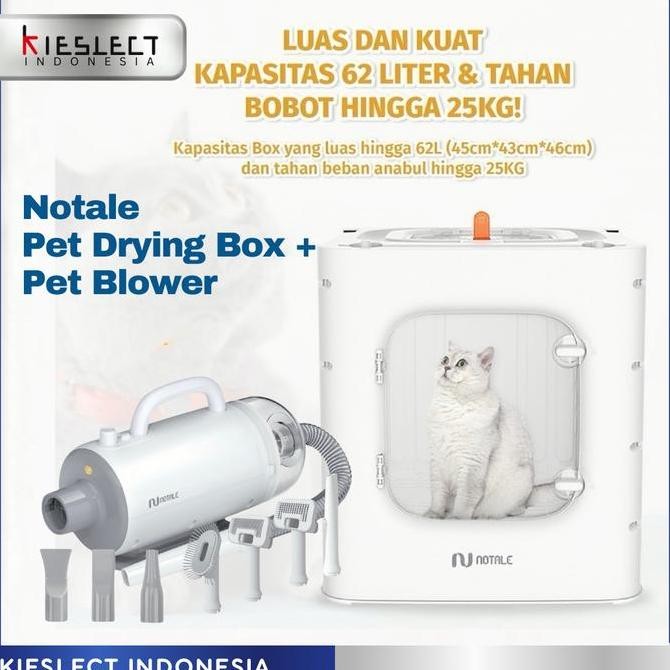 TERLARIS - NOTALE PET BLOWER + DRYING BOX GROOMING SET