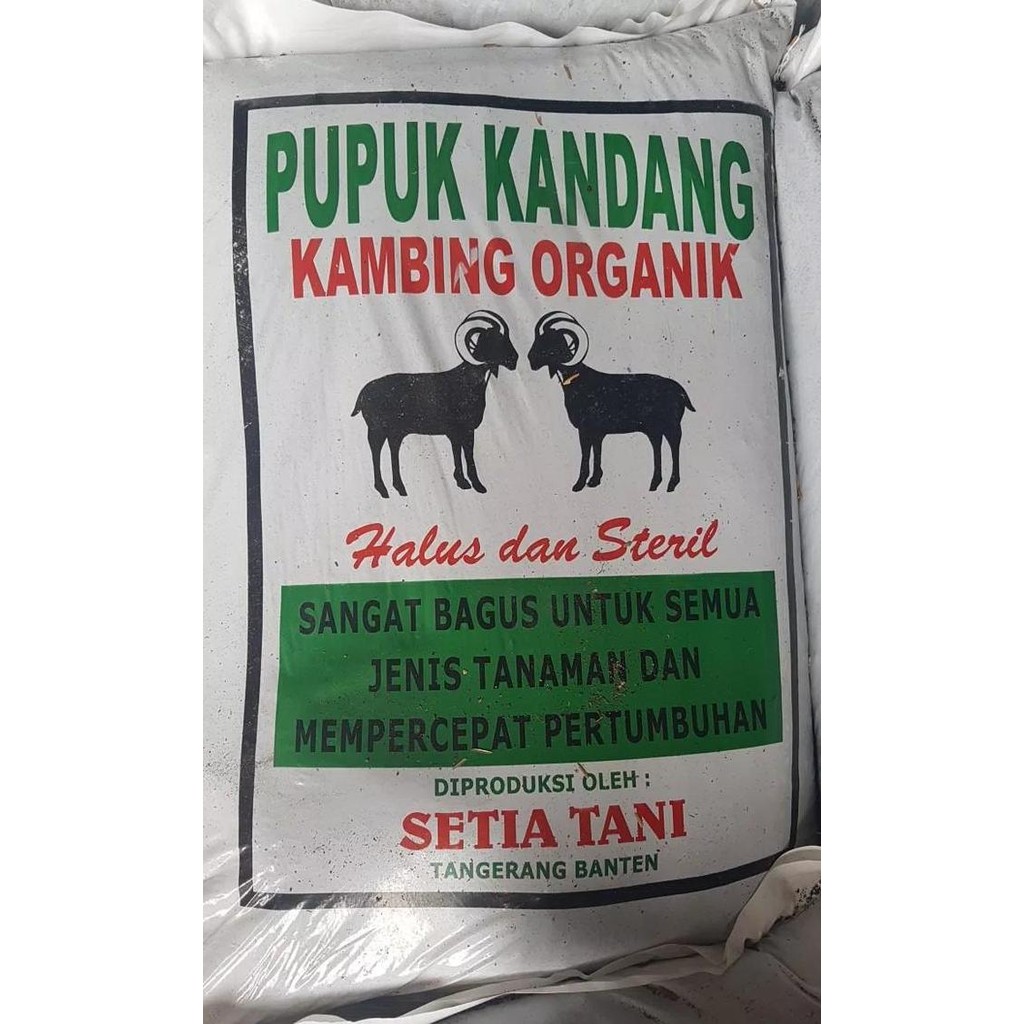 

Terlaris Pupuk Kandang Kambing Organik Halus Dan Steril