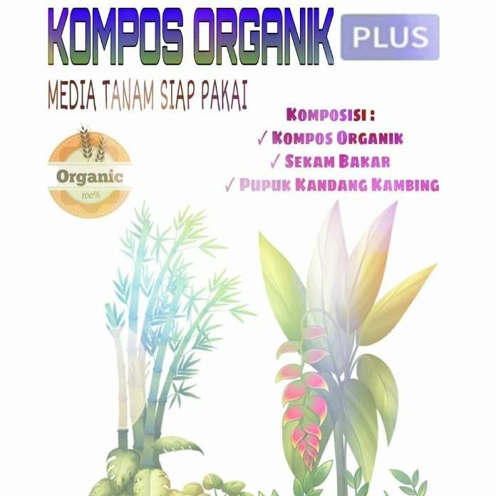 

Terlaris Kemasan Besar 10 Kg Media Tanam Kompos Sekam Bakar Dan Pupuk Kandang