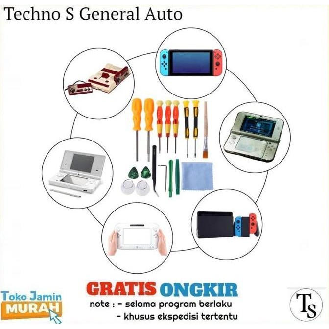 Miliki Set Obeng Y2.0 Plus 1.5 For Nintendo Switch Joycon / Obeng Y 2.0 + 1.5