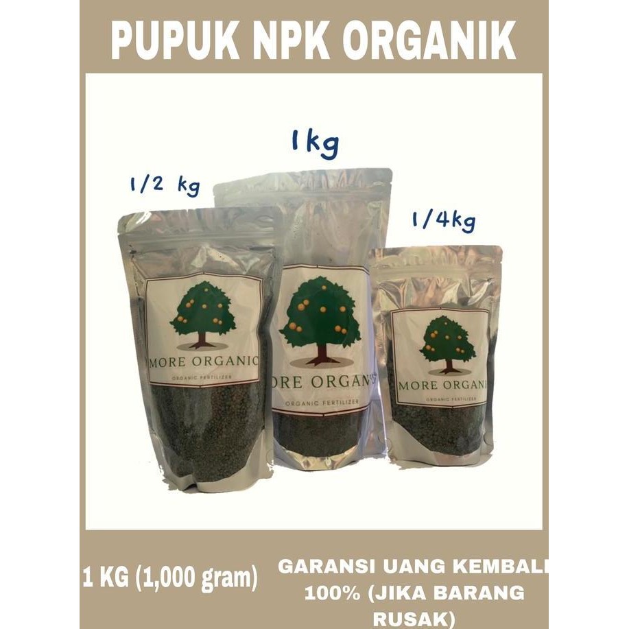 

Terlaris Pupuk Npk Organic 1Kg (1000 Gram)