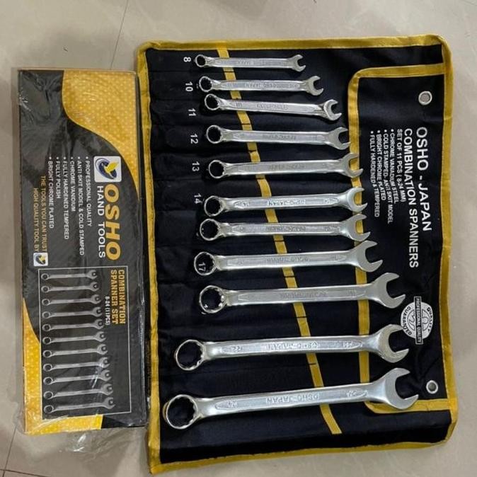 Diskon Osho Japan Kunci Ring Pas Set 11 Pcs 8-24 Mm Pas Ring Set 11 Pcs Osho