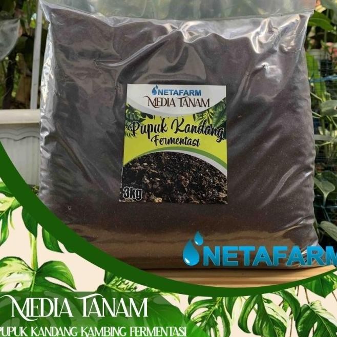

Terlaris New Pupuk Kandang Kambing Fermentasi Organik - 3 Kg 100% Ori