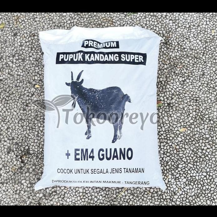

Terlaris Pupuk Kandang Super Kambing Em4 Guano Intan Makmur Halus Via Cargo