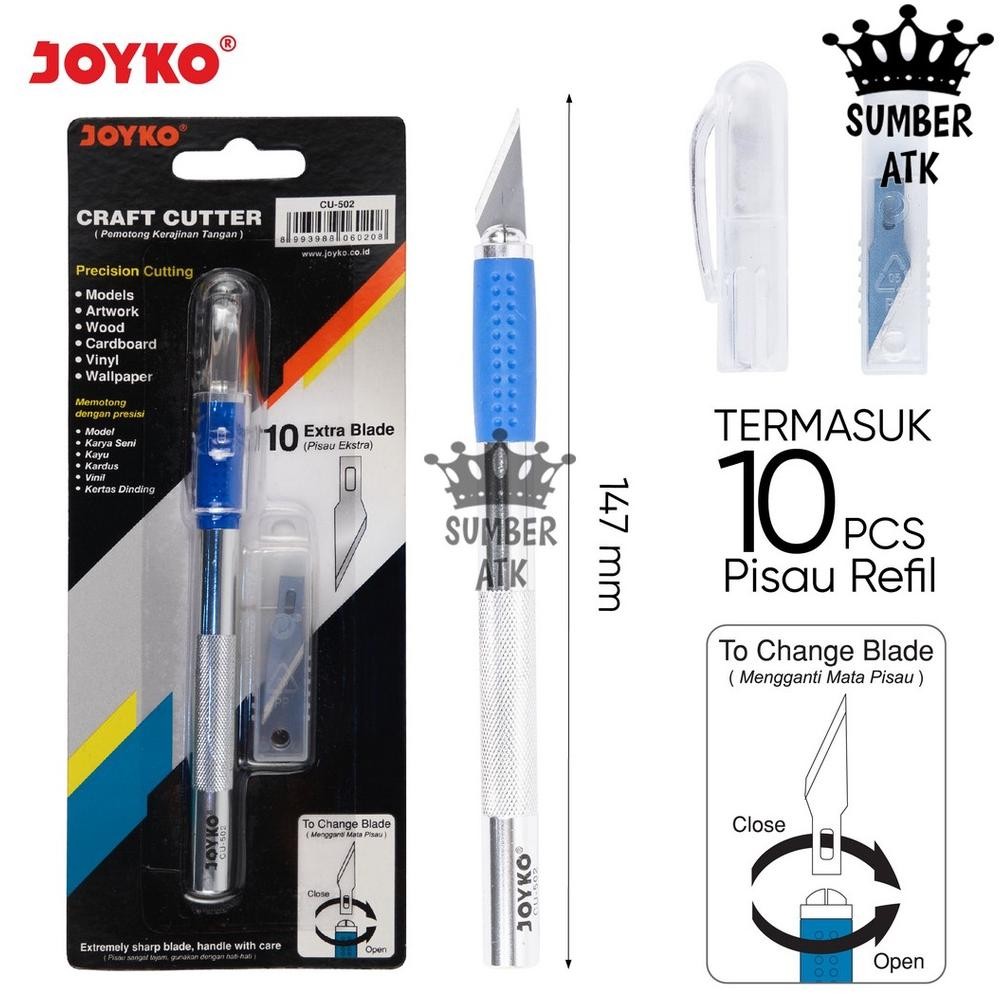 

NEW!!! NEW!!! Craft Cutter Pemotong Kerajinan Tangan Joyko CU-502
