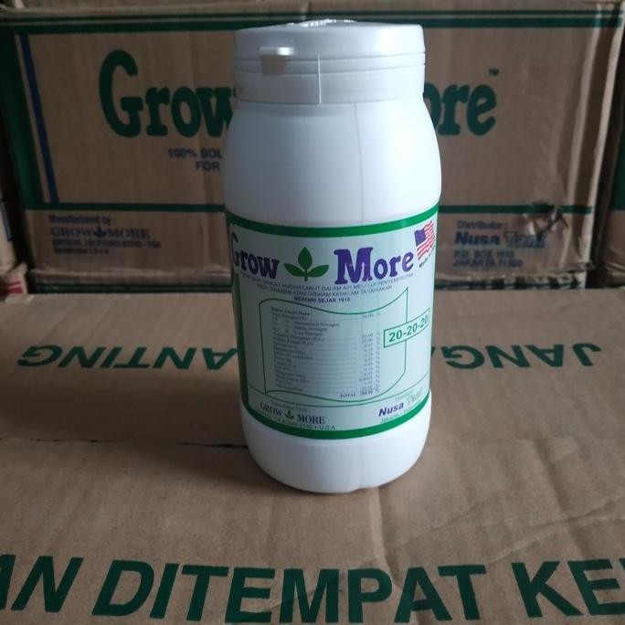 

Terlaris Pupuk Growmore 20 20 20 Npk Vitamin Bunga Daun Buah Botol 454Gram