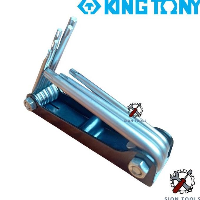 Diskon King Tony Kunci L Bintang Set (Knife Type) 8 Pcs / Star L Wrench Set